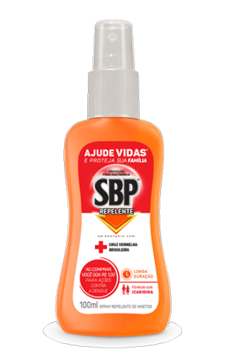 SBP Repelente Spray Cruz Vermelha Brasileira